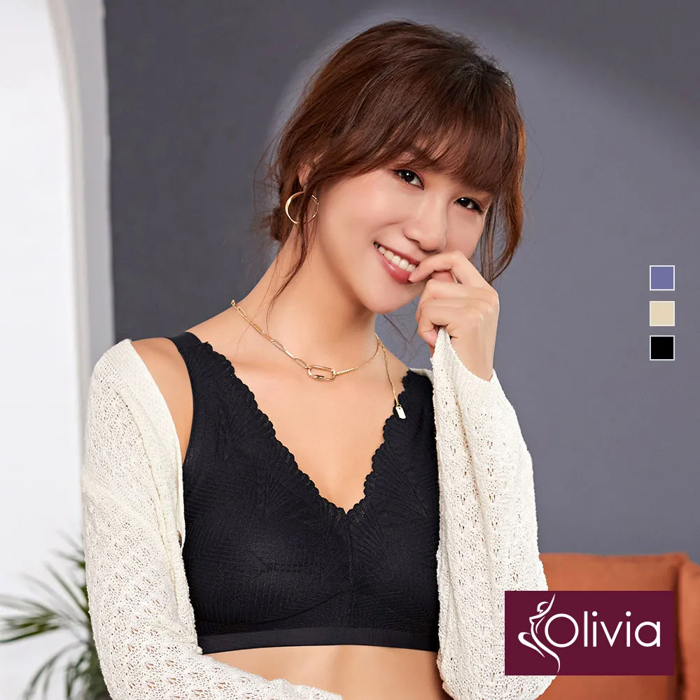 Olivia【漫步系列】無鋼圈幾何雲柔三角杯內衣-奶油黃 歷史價格詳細信息