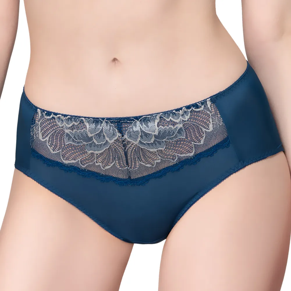 【思薇爾】花荷系列A-F罩蕾絲包覆女內衣(雋永藍) 歷史價格詳細信息