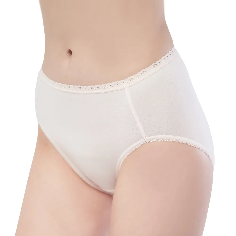 【思薇爾】絲芙麗2.0系列M-XXL素面高腰低衩三角女內褲(粉白色) 歷史價格詳細信息