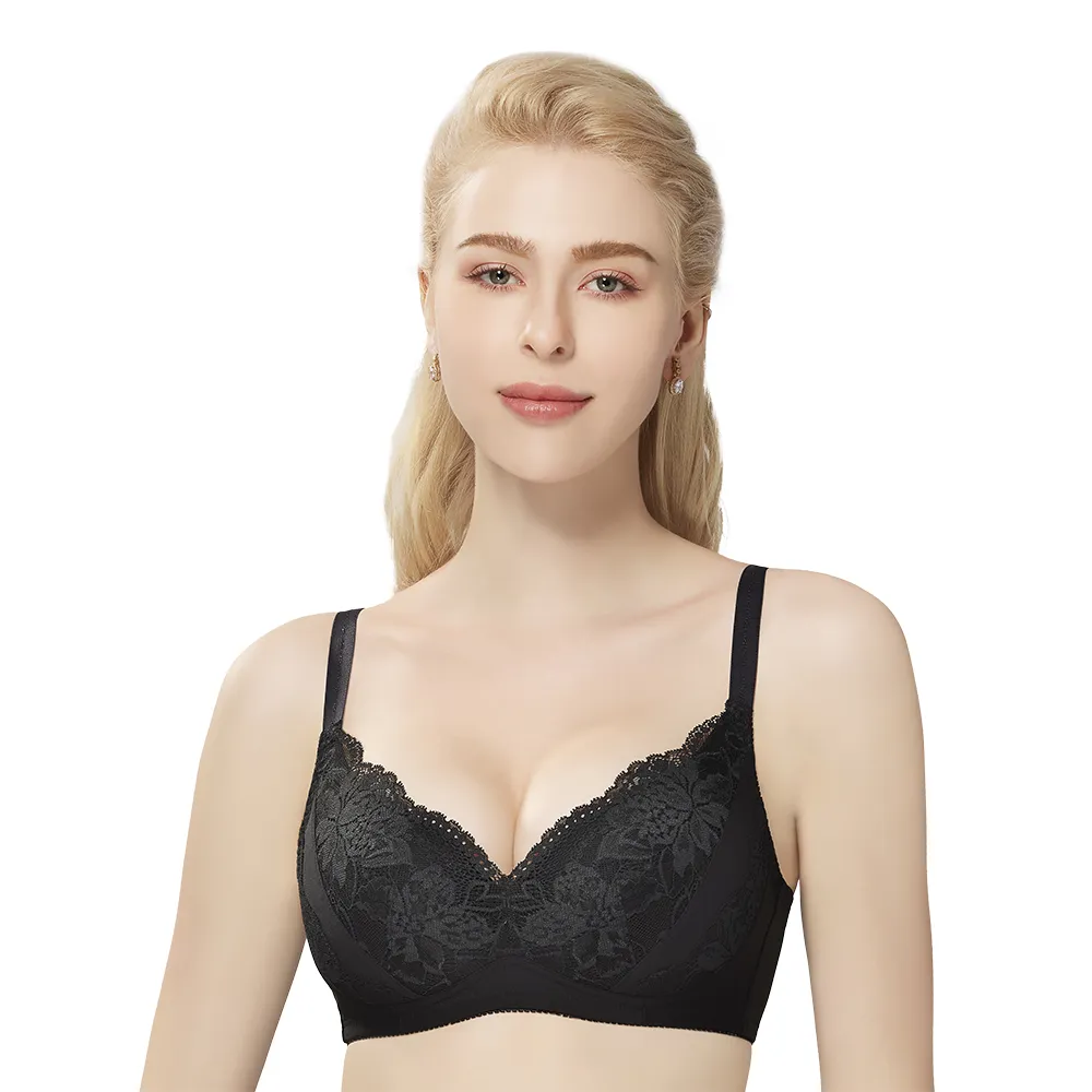 【思薇爾】花禧系列M-XL蕾絲低腰三角女內褲(黑色) 歷史價格詳細信息