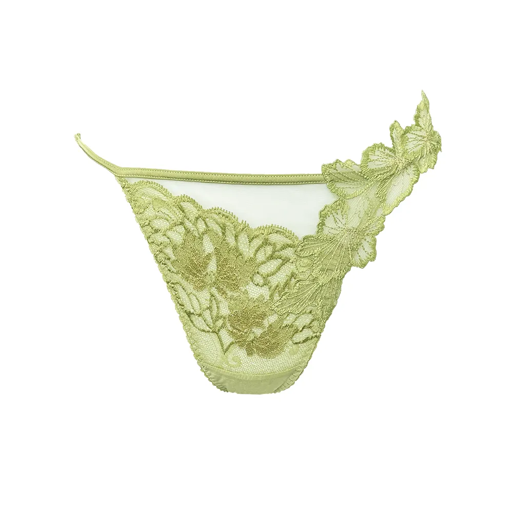 丁字褲 戀花情蜜 水鑽蕾絲三角美臀內褲(粉F) AngelHoney天使霓裳 歷史價格詳細信息