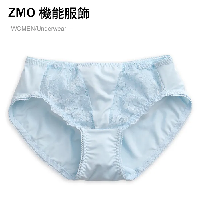 【ZMO】女中腰蕾絲內褲-水藍/咖啡紫 歷史價格詳細信息