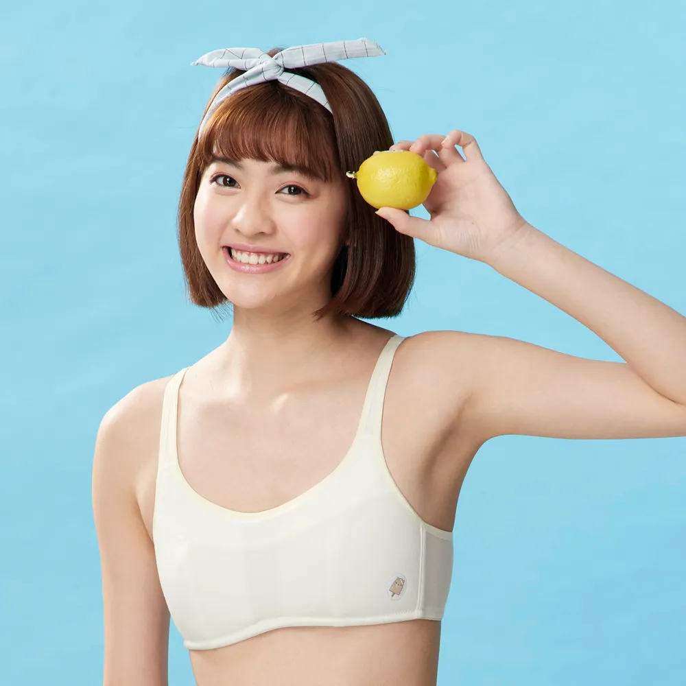 嬪婷-冰牛奶纖維 S-LL學生一階內衣(活力灰) 套穿式短背心-BB1085FX 歷史價格詳細信息