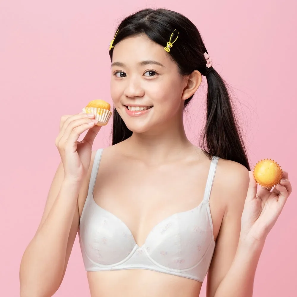 嬪婷-冰牛奶纖維 A-C罩杯學生三階內衣(活力灰) 無鋼圈適體胸罩-BB1646FX 歷史價格詳細信息