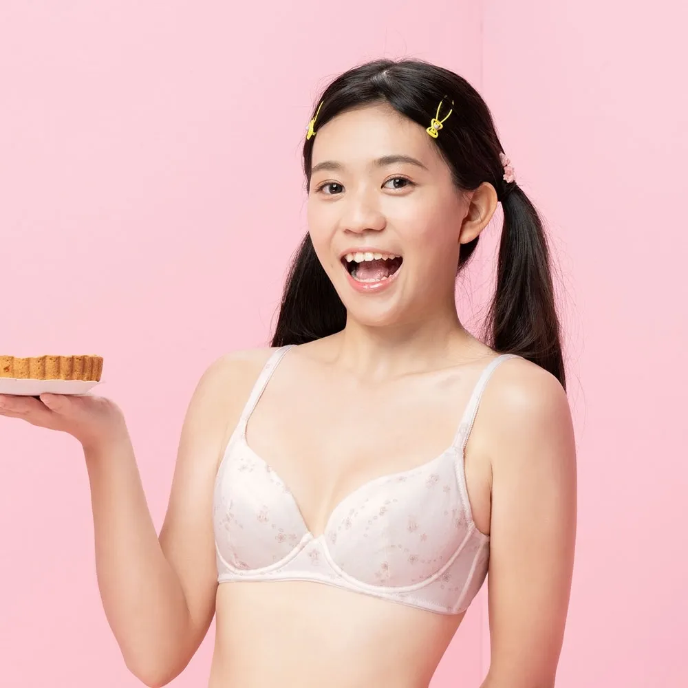 嬪婷-冰牛奶纖維 A-C罩杯學生三階內衣(活力灰) 無鋼圈適體胸罩-BB1646FX 歷史價格詳細信息