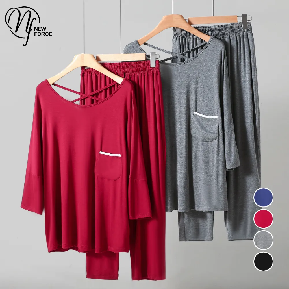 NEW FORCE 美妍花系日常長袖居家睡衣-5色可選 歷史價格詳細信息