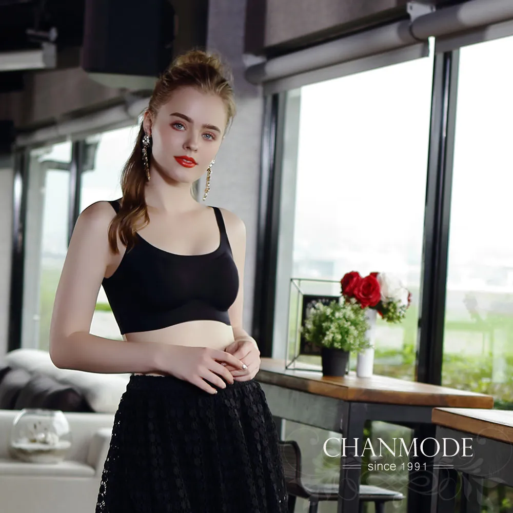 Chanmode 絕美蕾絲無痕裸肌無鋼圈貼合內衣(粉色) 歷史價格詳細信息