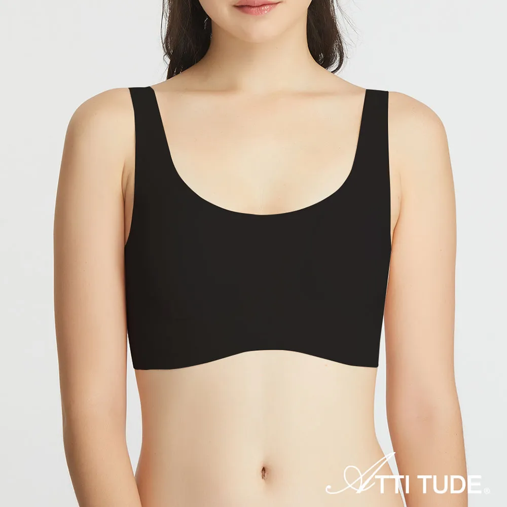ATTI TUDE Modal圓領舒適無痕內衣(黑色) 女Bra 價格比較,價格查詢,歷史價格詳細信息