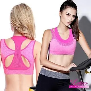 【LOTUS】雙十字美背交叉緞染運動內衣-寶石藍 AE775-BL 歷史價格詳細信息