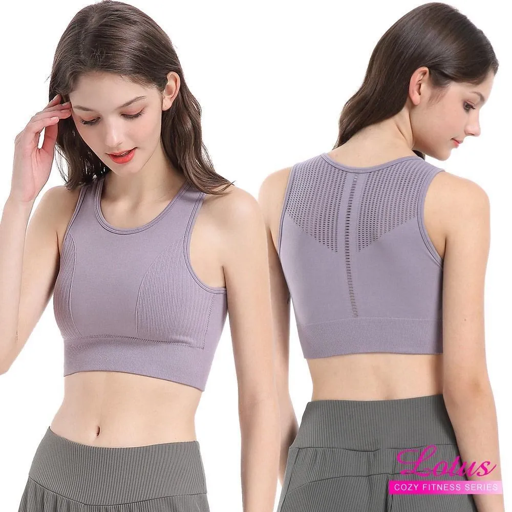 【LOTUS】美背拼接透膚網紗運動背心-性感黑 歷史價格詳細信息