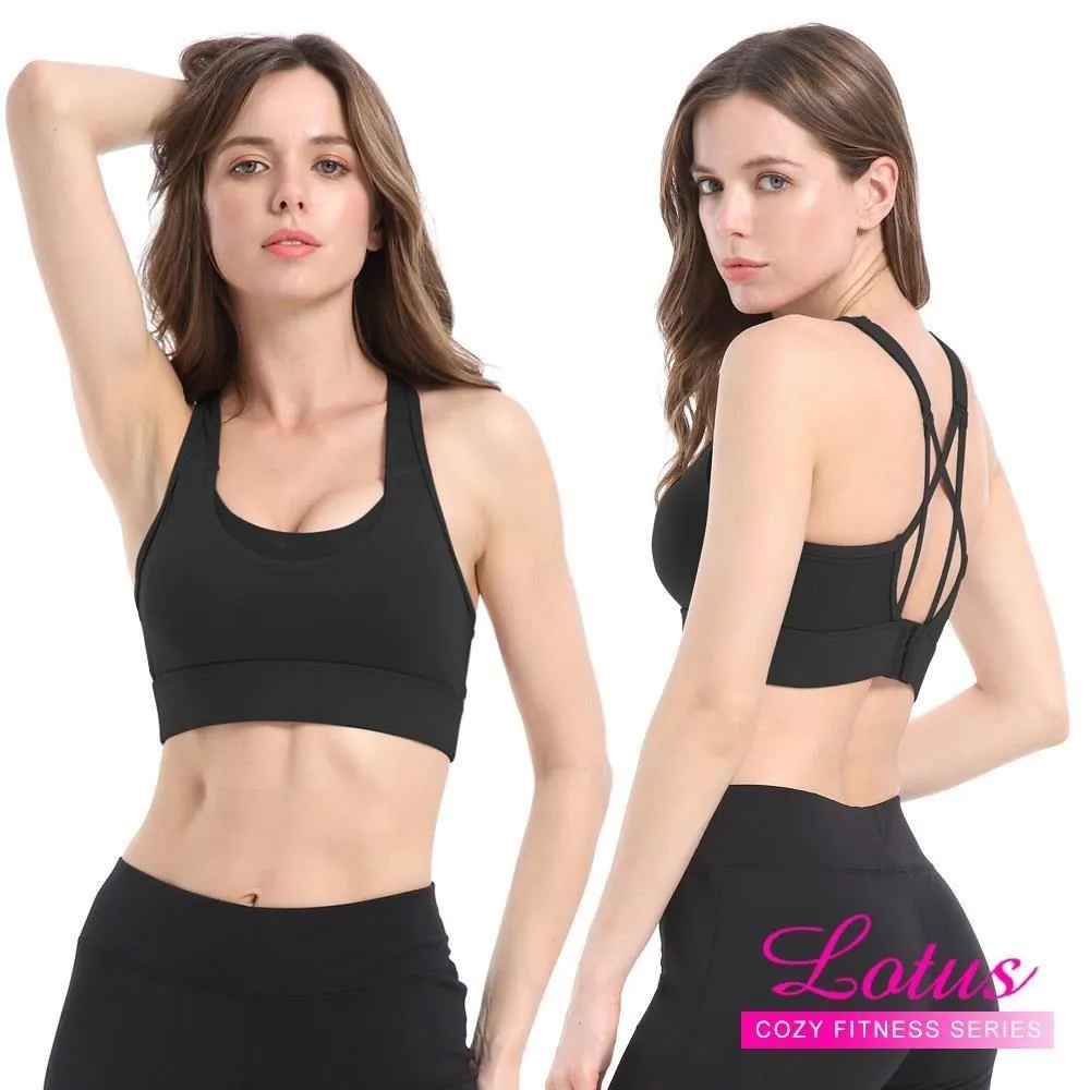 【LOTUS】透氣彈力網布線條無鋼圈運動內衣-螢光橘 AE754-OR 歷史價格詳細信息