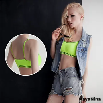 【Naya Nina】運動內衣 低強度細肩無鋼圈運動內衣S-XL(紫) 歷史價格詳細信息