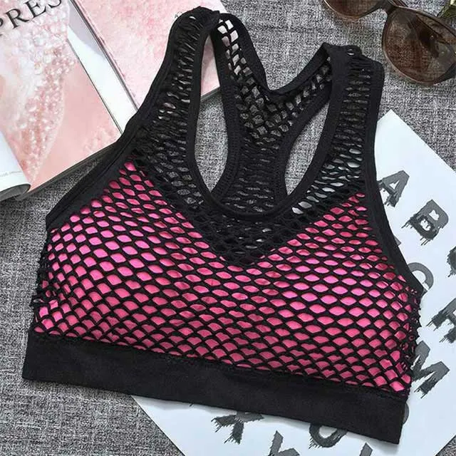 【Secret Lover】網格鏤空瑜珈健身無鋼圈內衣胸罩SL805 歷史價格詳細信息