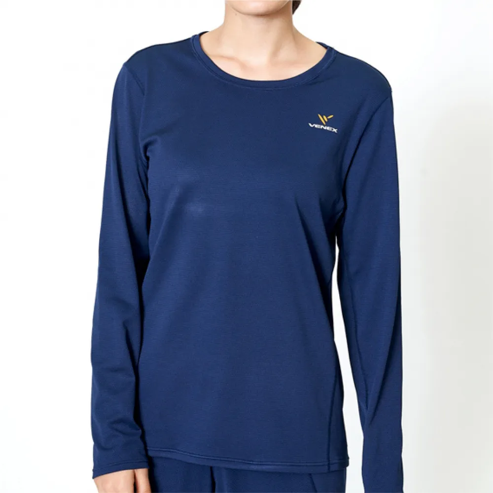 [VENEX 休養衣](日本製)女生輕呼吸短袖上衣/奈米白金纖維/平衡副交感神經/消除疲勞/放鬆深層肌肉 歷史價格詳細信息