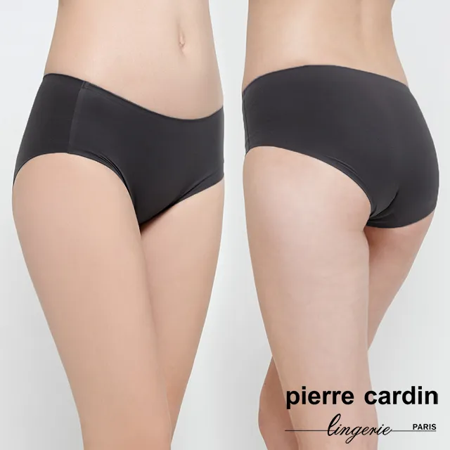 【pierre cardin 皮爾卡登女性內衣】素色低腰平口內褲-黑 歷史價格詳細信息