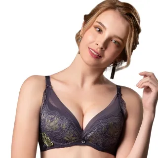 【思薇爾】莫內薔薇系列C-E罩薄襯蕾絲包覆內衣(雲母綠) 歷史價格詳細信息