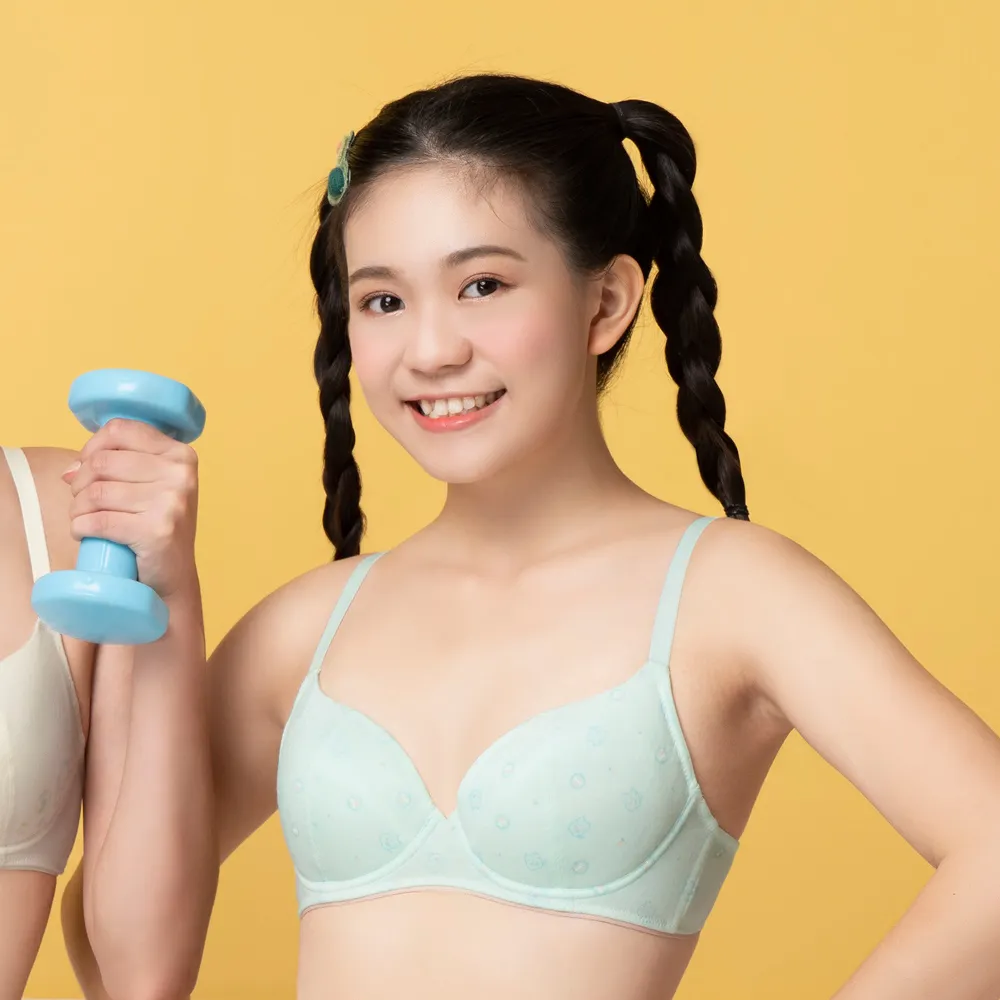 嬪婷-Q萌牛奶 S-LL學生一階內衣(水綠) 套穿式短背心-BB1076C6 歷史價格詳細信息