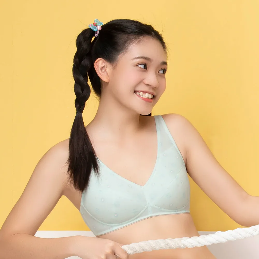 嬪婷-Q萌牛奶 S-LL學生一階內衣(水綠) 套穿式短背心-BB1076C6 歷史價格詳細信息