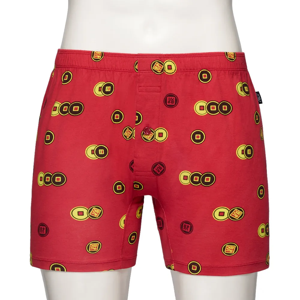 【SOLIS】錢滾錢系列M-XXL寬鬆印花四角男內褲(星彩藍) 歷史價格詳細信息