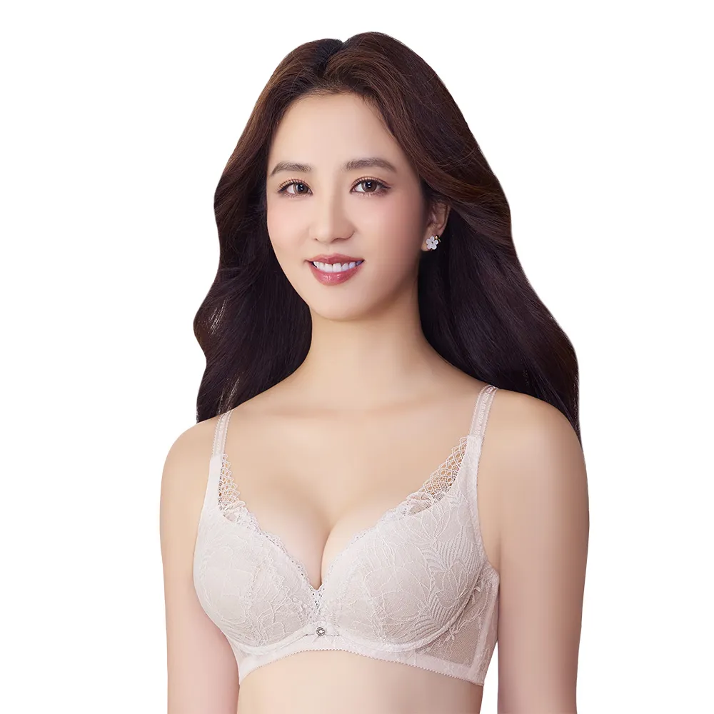 【思薇爾】撩波香雪蘭系列B-E罩蕾絲集中包覆女內衣(青空綠) 歷史價格詳細信息