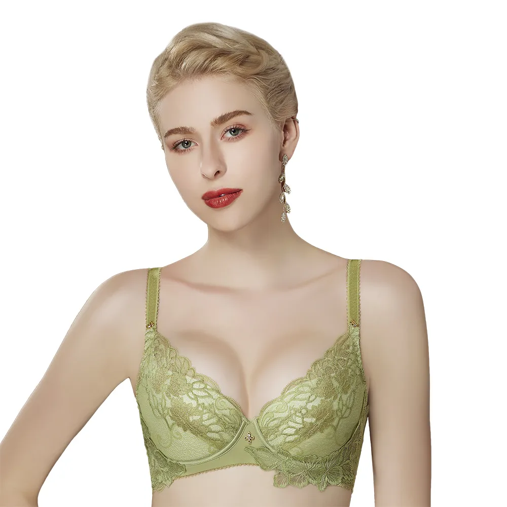 【思薇爾】金戀花羽系列連身蕾絲性感睡衣(蒲柳綠) 歷史價格詳細信息