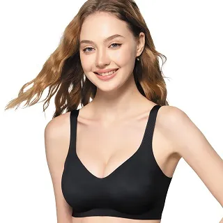 【思薇爾】Smart body系列M-XL無鋼圈素面無痕短背心(黑色) 歷史價格詳細信息