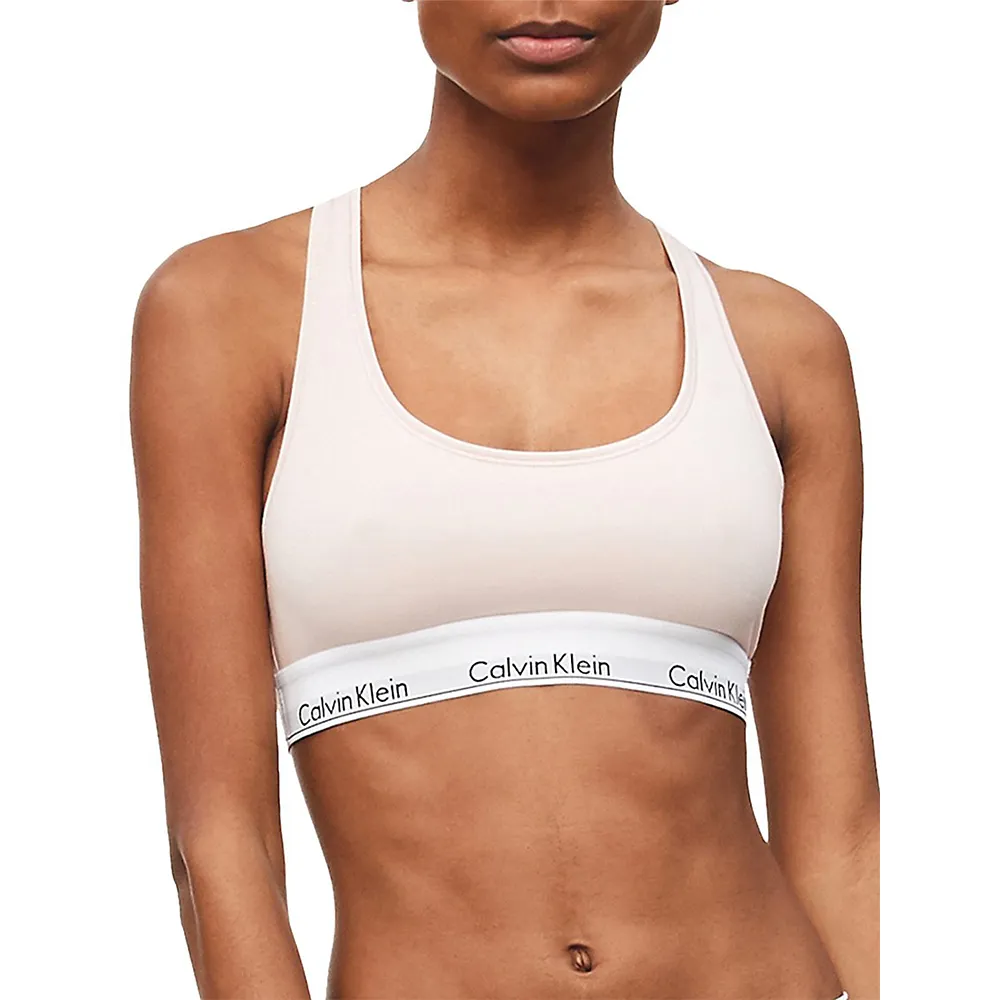 【Calvin Klein 凱文克萊】Modern Cotton Bralette女內衣 棉質寬版鬆緊帶無襯運動內衣/CK內衣(多色任選) 歷史價格詳細信息