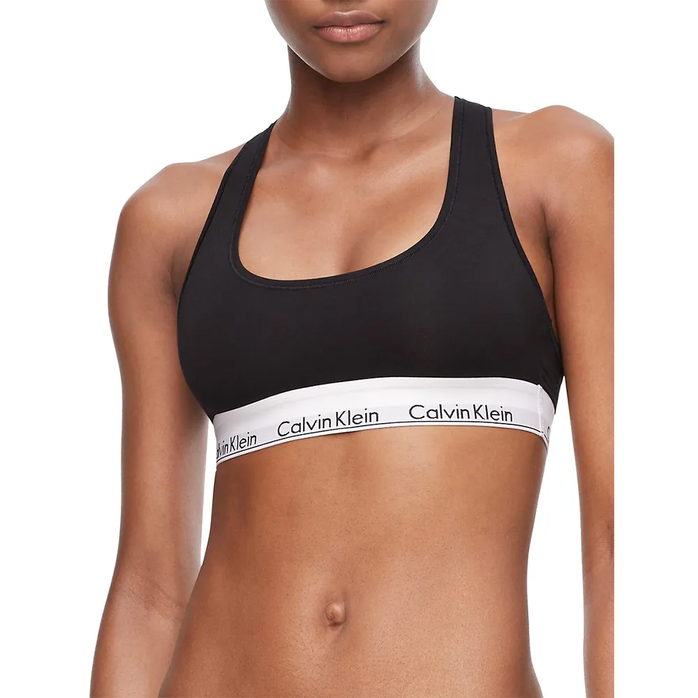 【Calvin Klein 凱文克萊】Modern Cotton Bralette女內衣 棉質寬版鬆緊帶無襯運動內衣/CK內衣(多色任選) 歷史價格詳細信息