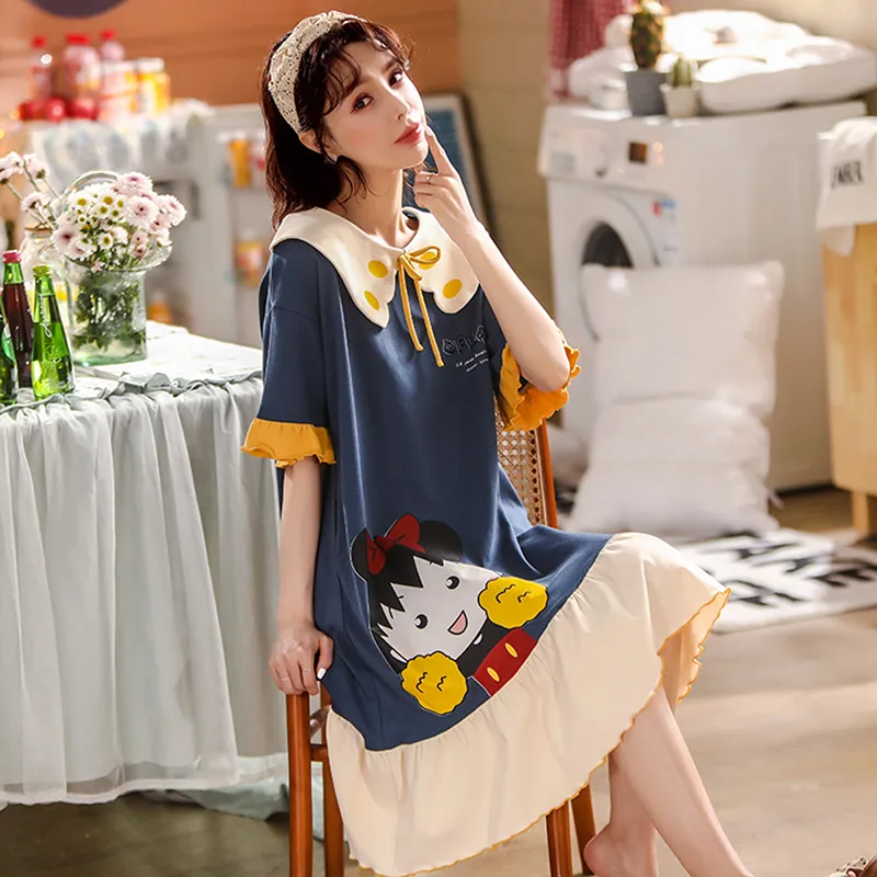 【Secret Lover】可愛腮紅小妹滾荷葉邊草綠色居家服睡衣SL824 歷史價格詳細信息