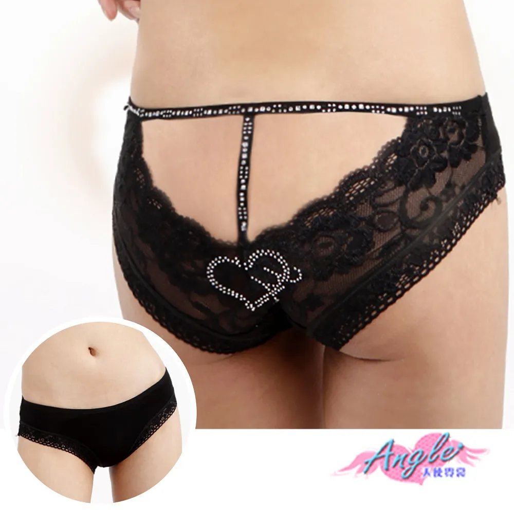 AngelHoney天使霓裳 性感內褲 愛的禮物 蕾絲性感內褲  三角褲 日系內褲  多色可選(F號) 歷史價格詳細信息