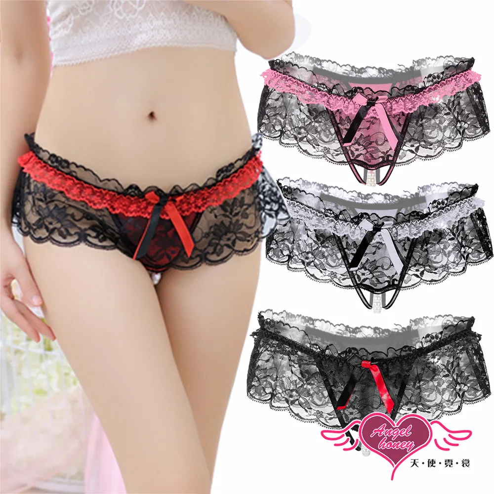天使霓裳 丁字褲 個性帥氣 蝴蝶結愛心內褲(白F) 歷史價格詳細信息