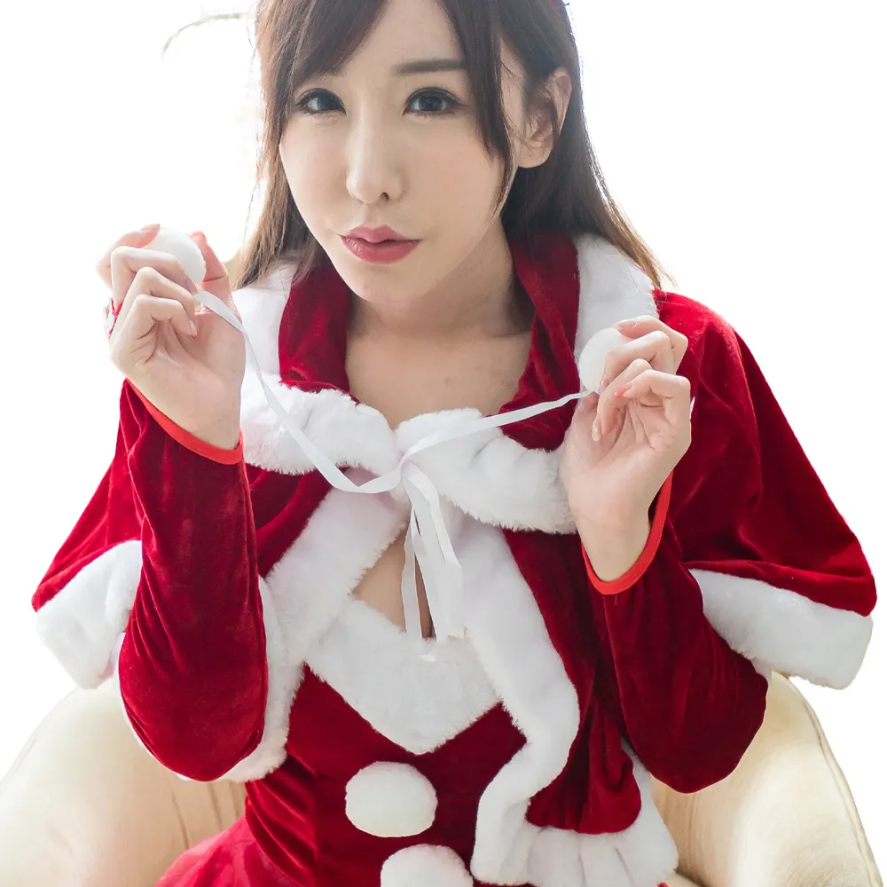 聖誕披肩斗篷 聖誕服披肩 聖誕節衣服紅色披肩 角色扮演聖誕裝派對服配件∼流行E線F094 歷史價格詳細信息