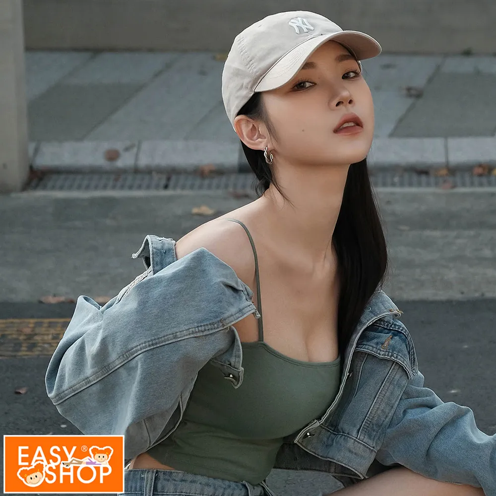 【EASY SHOP】Banana Pie-BRA TOP 經典條紋削肩背心-黑 歷史價格詳細信息