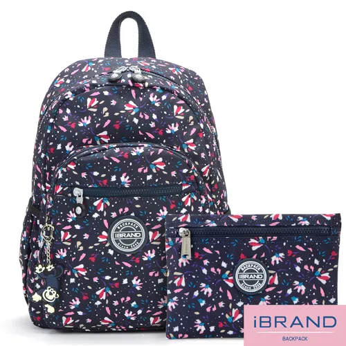 iBrand後背包 趣味派對尼龍口袋後背包-錯視方塊 歷史價格詳細信息