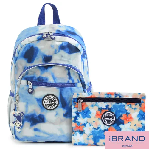 iBrand後背包 趣味派對尼龍口袋後背包-錯視方塊 歷史價格詳細信息