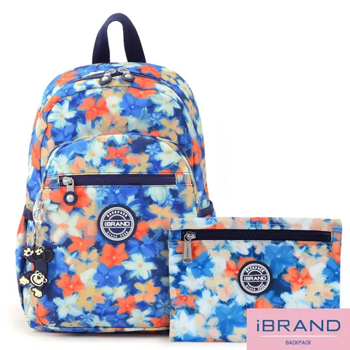 iBrand後背包 趣味派對尼龍口袋後背包-錯視方塊 歷史價格詳細信息