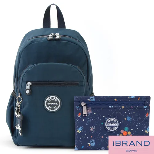 iBrand後背包 趣味派對尼龍口袋後背包-錯視方塊 歷史價格詳細信息