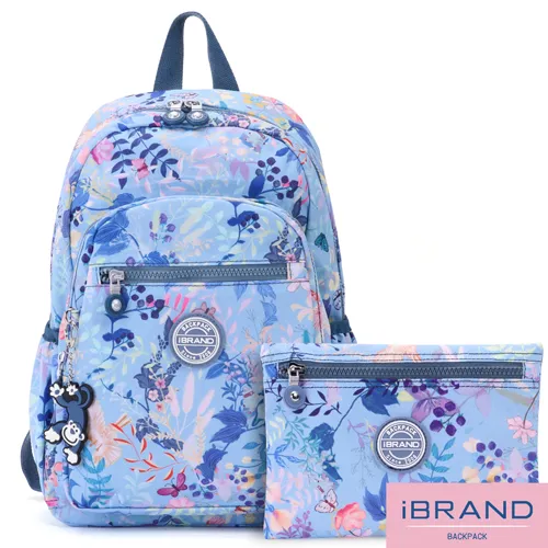 iBrand後背包 趣味派對尼龍口袋後背包-錯視方塊 歷史價格詳細信息