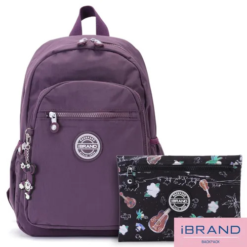 iBrand後背包 趣味派對尼龍口袋後背包-錯視方塊 歷史價格詳細信息