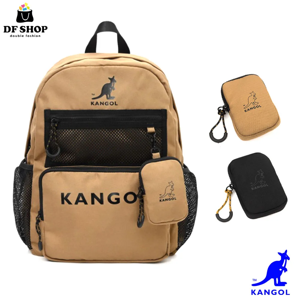 KANGOL 袋鼠 經典刺繡LOGO 文字紋 迷你 後背包【61251743】 時尚 歷史價格詳細信息