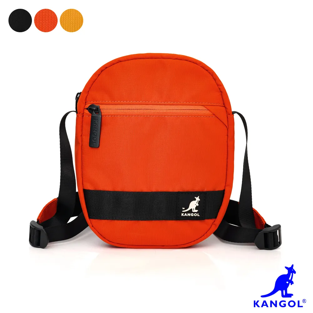 KANGOL - 英國袋鼠多口袋個性束口水桶包 歷史價格詳細信息