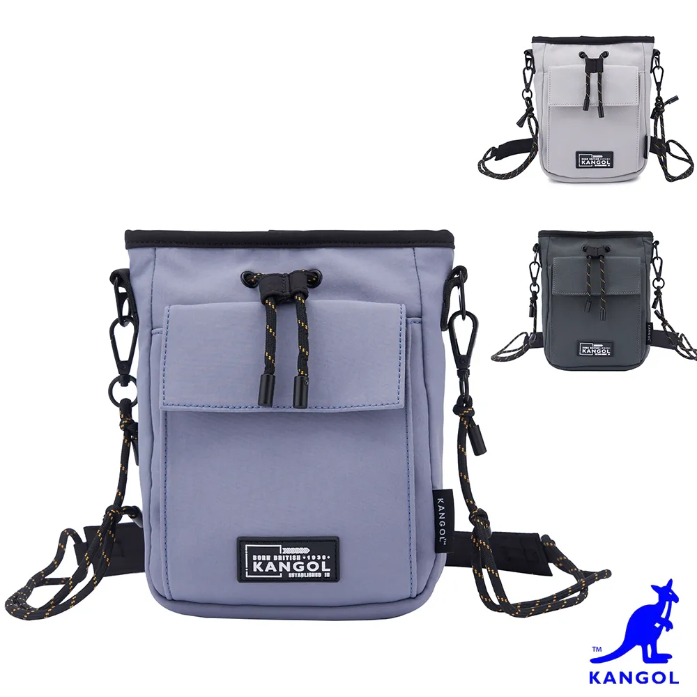 KANGOL - 英國袋鼠小清新兩用帆布手提斜背包 歷史價格詳細信息