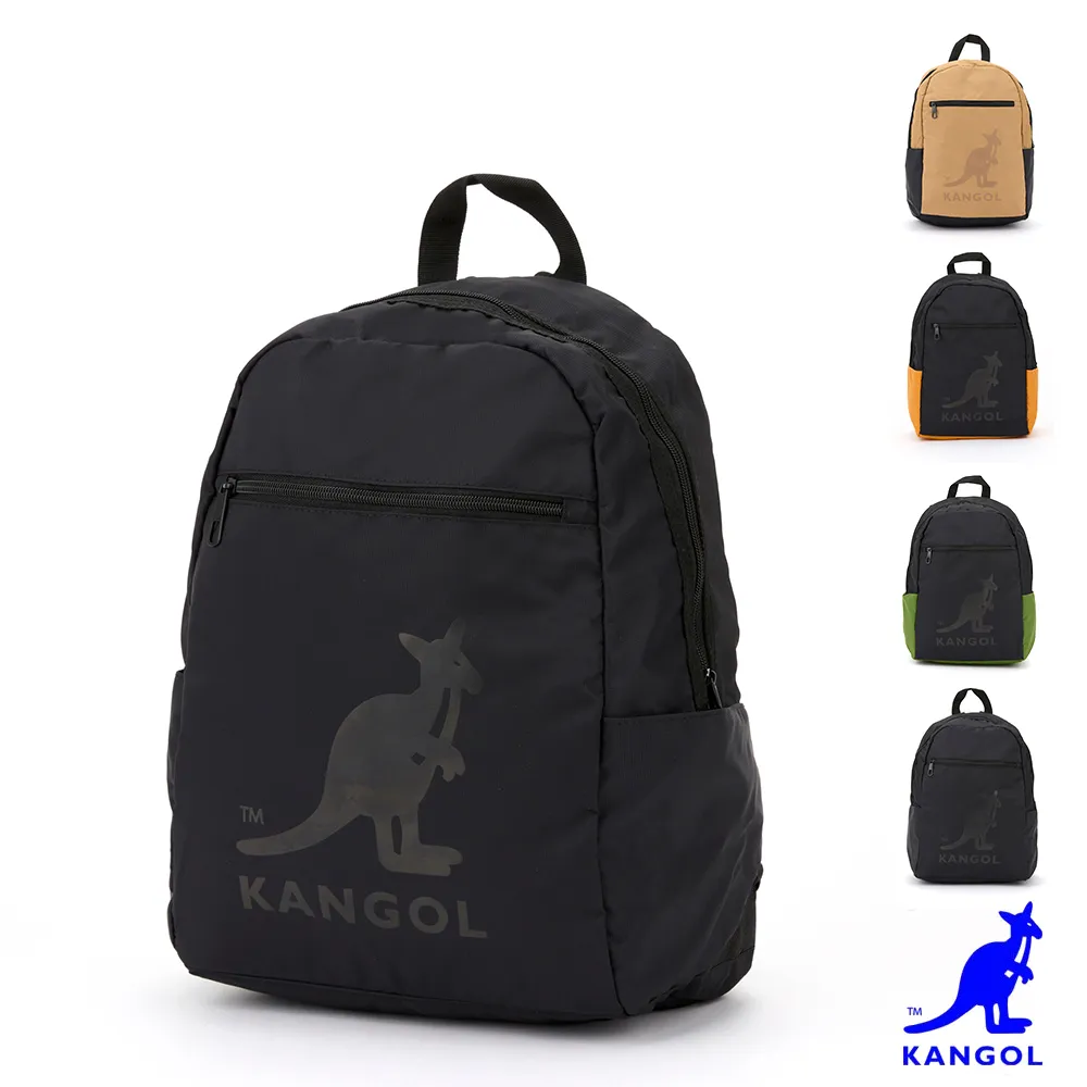 KANGOL 撞色後背包 黑 6255174020 歷史價格詳細信息