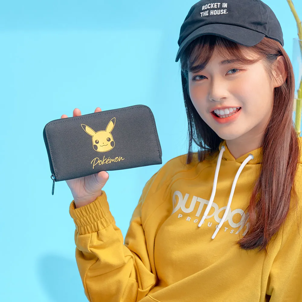 【OUTDOOR】寶可夢Pokemon金典皮卡丘直式側背包-黑色 ODGO22S03BK 歷史價格詳細信息