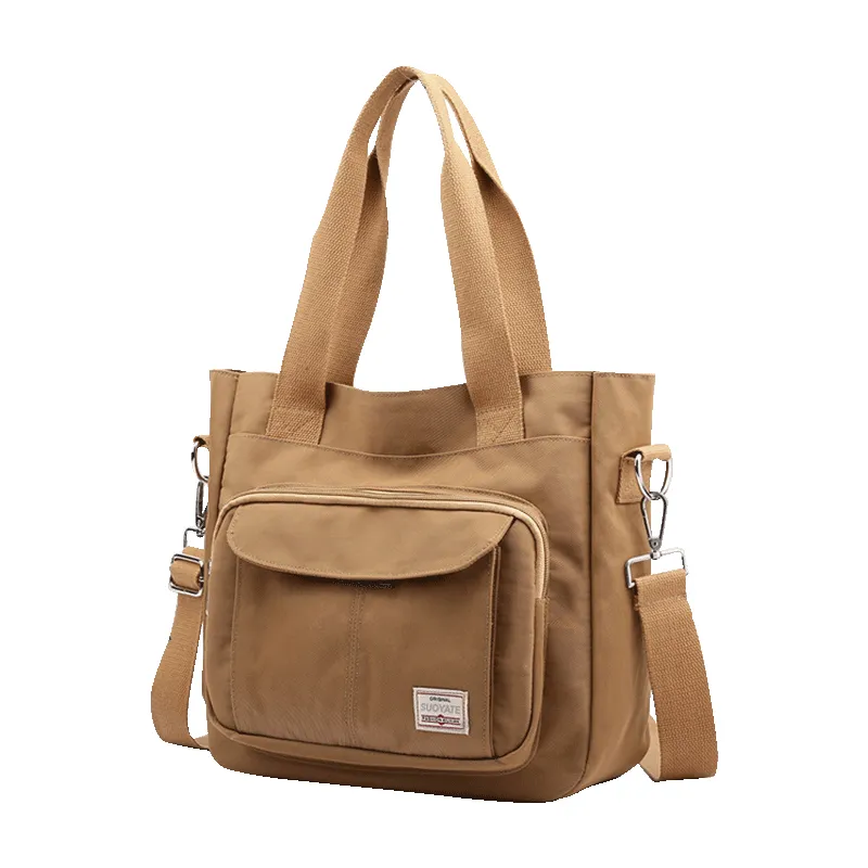 日系大容量休閒手提肩背兩用包-墨綠(贈便攜環保杯) 歷史價格詳細信息