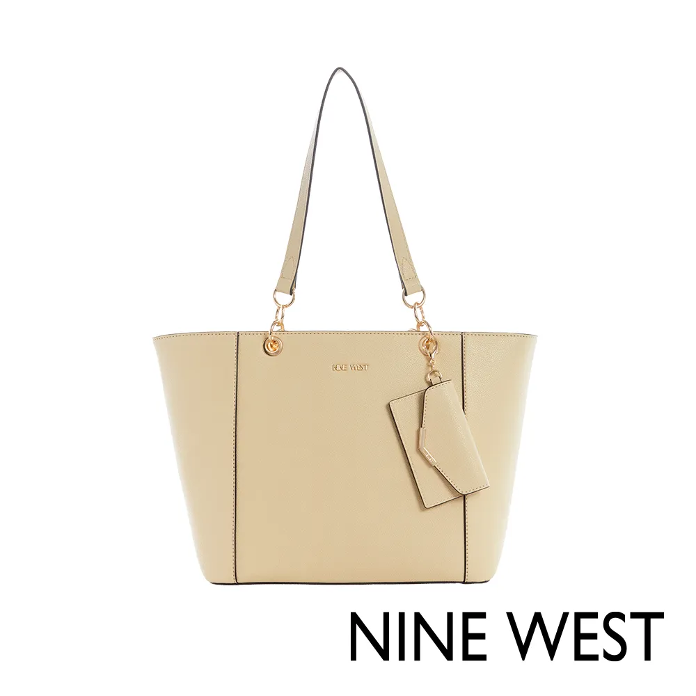 NINE WEST BASIL 梯型手提/側背托特包-米黃(542222) 歷史價格詳細信息