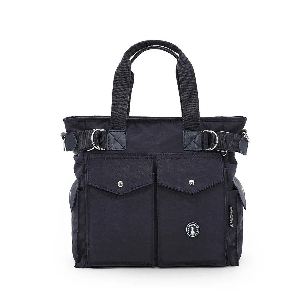 B.S.D.S冰山袋鼠 - 威尼斯假期 - 防水大容量附插袋旅行包 - 純色黑【5021K】 歷史價格詳細信息