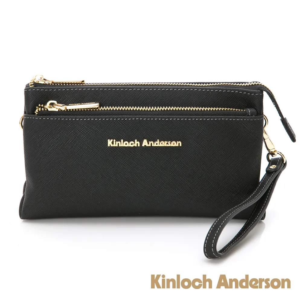 【金安德森】KATE 復古拉鍊手拿/肩斜背2Way包(星空黑) 歷史價格詳細信息