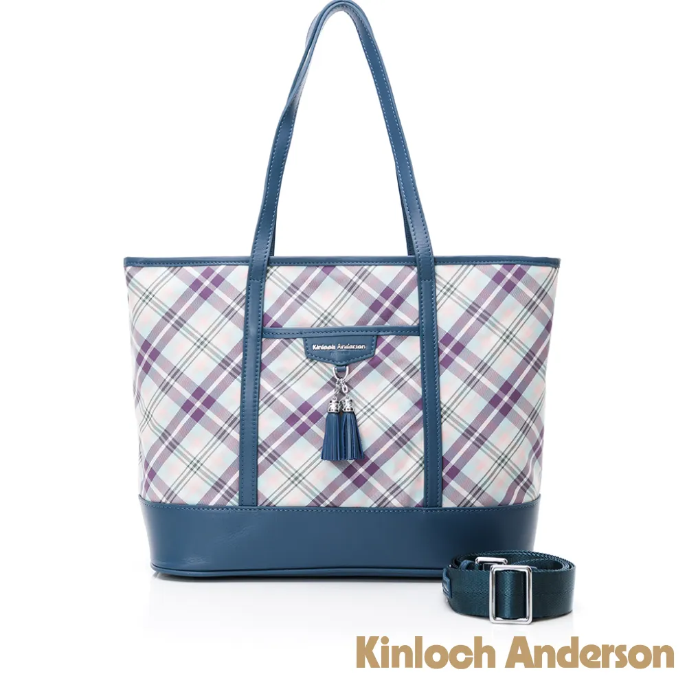 【金安德森】TASSEL 經典格紋2way托特包-黑色 歷史價格詳細信息