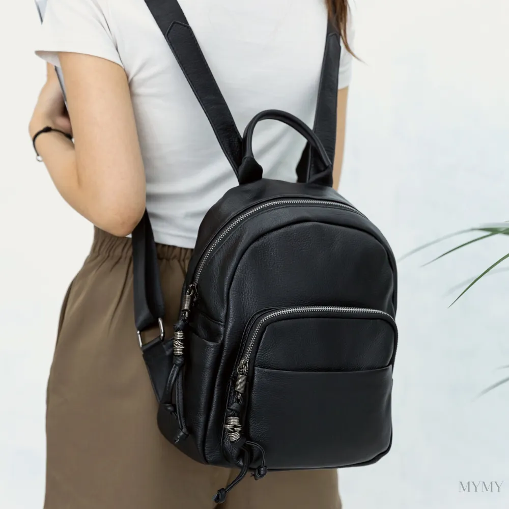 【牛皮軟皮後背包】真皮後背包 皮革後背包 後背包女 防盜後背包 防盜背包 背包女  防水背包 筆電後背包 大學生後背包-陽光優選 歷史價格詳細信息